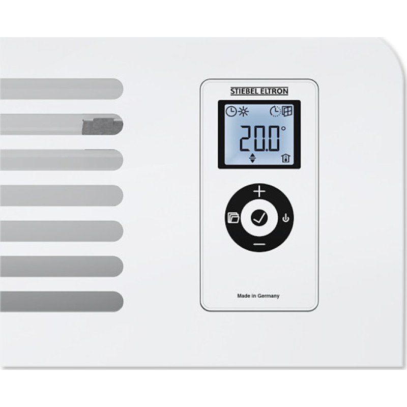 Stiebel Eltron CON 10 Premium Θερμοπομπός Τοίχου 1000W με Ηλεκτρονικό Θερμοστάτη 47x46.9cm