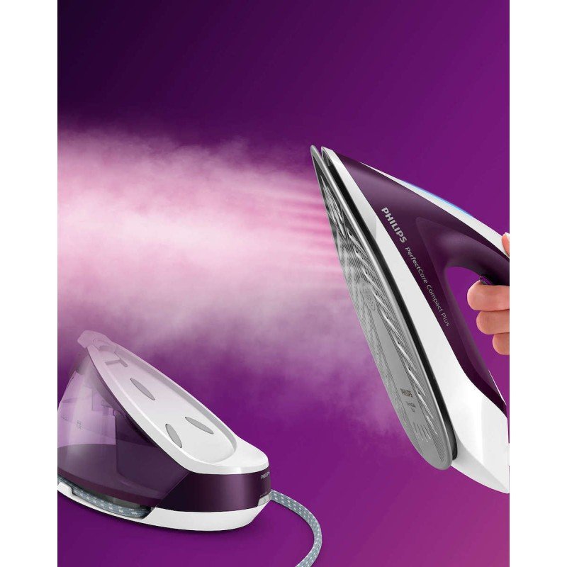 Philips PerfectCare Compact Plus GC7933/30 Σύστημα Σιδερώματος Πίεσης 6.5bar με Δοχείο 1.5lt Philips PerfectCare Compact Plus GC7933/30 Σύστημα Σιδερώματος Πίεσης 6.5bar με Δοχείο 1.5lt