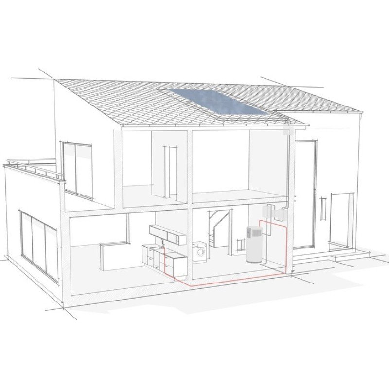 Stiebel Eltron SHP-A 220 Plus Αντλία Θερμότητας 220lt Glass Δαπέδου 2.15kW