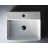 Karag LT2173-S Επικαθήμενος Νιπτήρας Πορσελάνης 50x42x12cm Λευκός