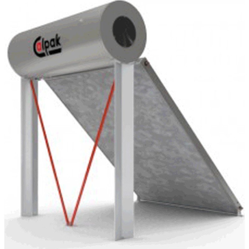 Calpak Mark 4 Ηλιακός Θερμοσίφωνας 200 λίτρων Glass Τριπλής Ενέργειας με 3τ.μ. Συλλέκτη