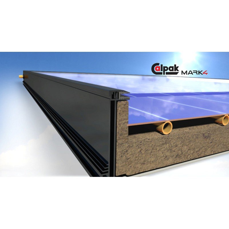 Calpak Mark 4 Ηλιακός Θερμοσίφωνας 300 λίτρων Glass Τριπλής Ενέργειας με 4.2τ.μ. Συλλέκτη