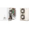 Hitachi Yutaki-S RWM-8.0NE / RAS-8WHNPE Αντλία Θερμότητας 20kW Τριφασική 60°C Split