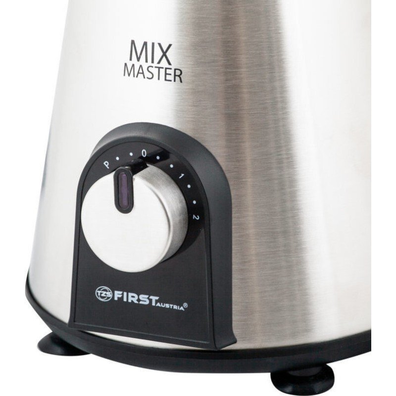 First Austria Μπλέντερ με Γυάλινη Κανάτα 1.5lt 1000W Inox FA-5241-3