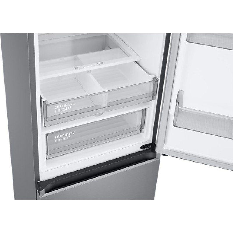 Samsung Ψυγειοκαταψύκτης 390lt NoFrost Υ203xΠ59.5xΒ59.5εκ. Inox RB38T776DS9/EF