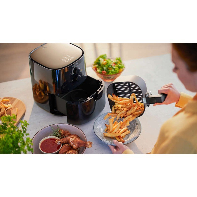 Philips HD9200/90 Air Fryer 4.1lt Μαύρο Philips HD9200/90 Air Fryer 4.1lt Μαύρο