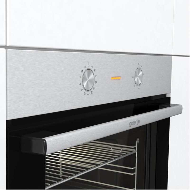 Gorenje BO6717E03X Φούρνος άνω Πάγκου 77lt χωρίς Εστίες Π59.5εκ. Inox