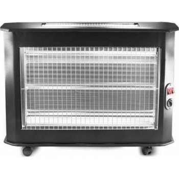 Kumtel KS 2710 KS-2710 Σόμπα Χαλαζία με Θερμοστάτη 2800W Black