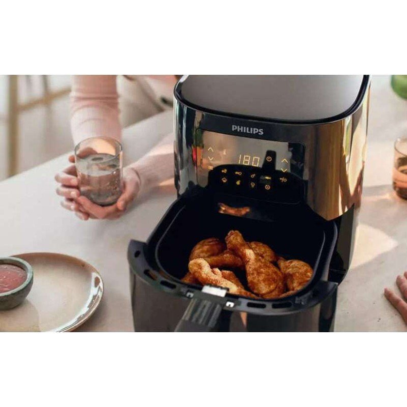 Philips HD9252/70 Air Fryer 4.1lt Μαύρο Philips HD9252/70 Air Fryer 4.1lt Μαύρο