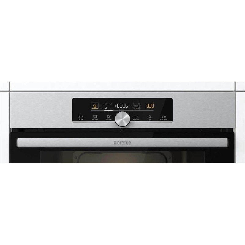 Gorenje BOS6747A01X Φούρνος άνω Πάγκου 77lt χωρίς Εστίες Π59.5εκ. Inox