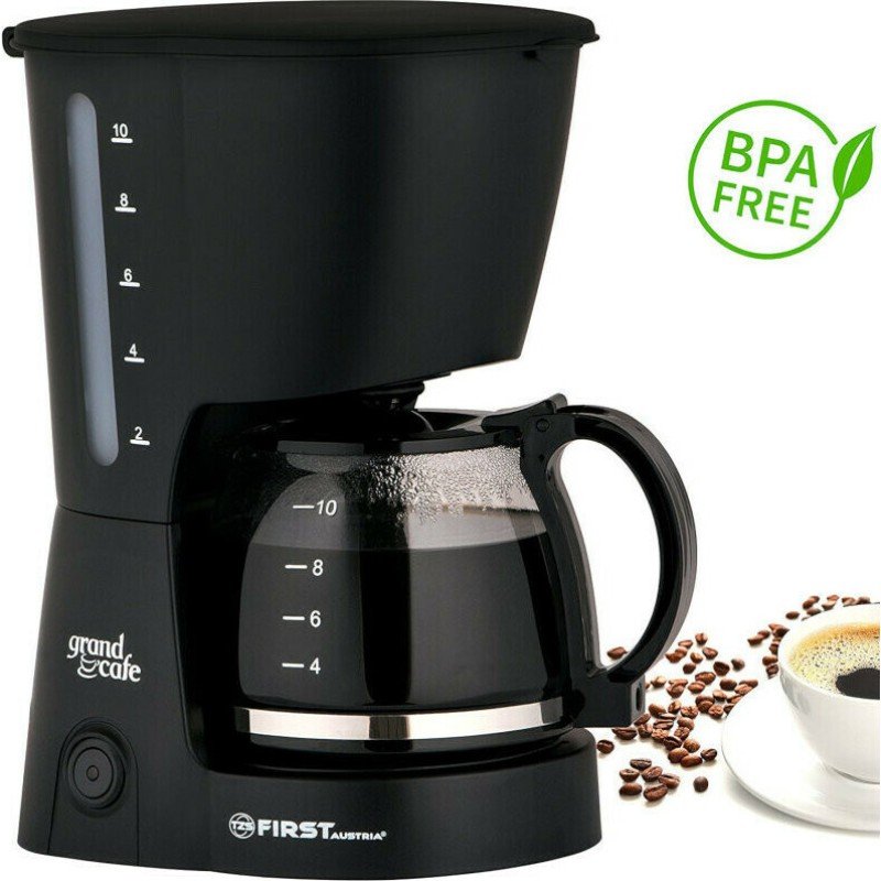 First Austria FA-5464-2 Καφετιέρα Φίλτρου 750W Black