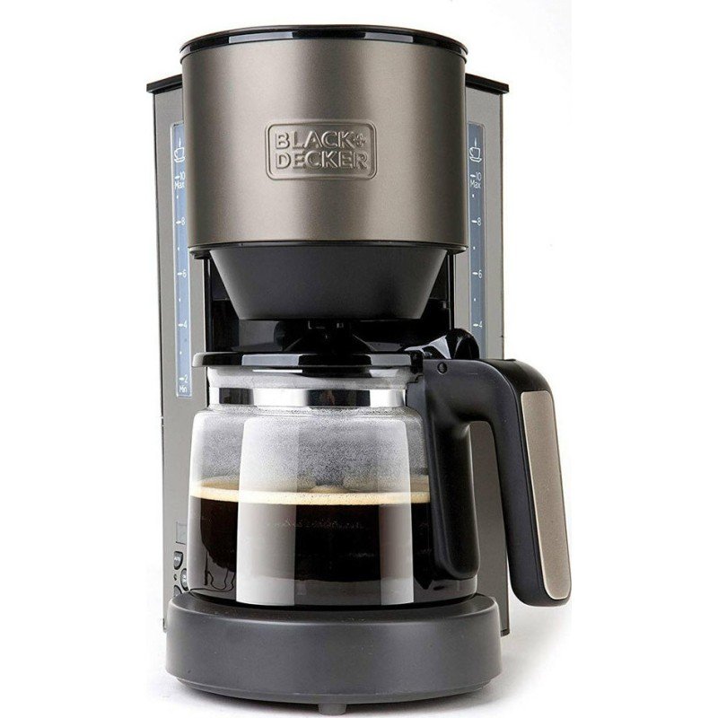 Black & Decker BXCO870E Καφετιέρα Φίλτρου 870W Grey