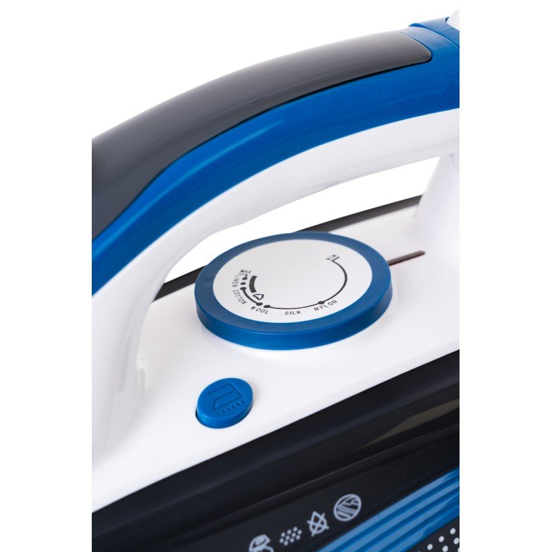 Juro-Pro Blueberry Σίδερο Ατμού 2800W με Κεραμική Πλάκα και Συνεχόμενη Παροχή 40gr/min