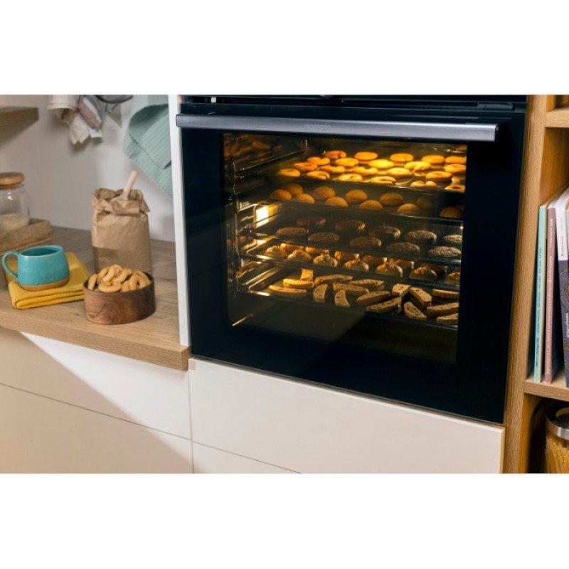 Gorenje BSA6737E15BG Φούρνος άνω Πάγκου 77lt χωρίς Εστίες Π59.5εκ. Μαύρος