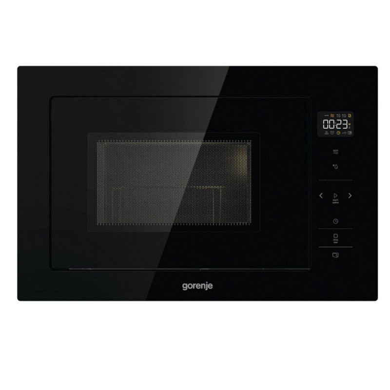 Gorenje BM251SG2BG 738323 Εντοιχιζόμενος Φούρνος Μικροκυμάτων με Grill 25lt Μαύρος