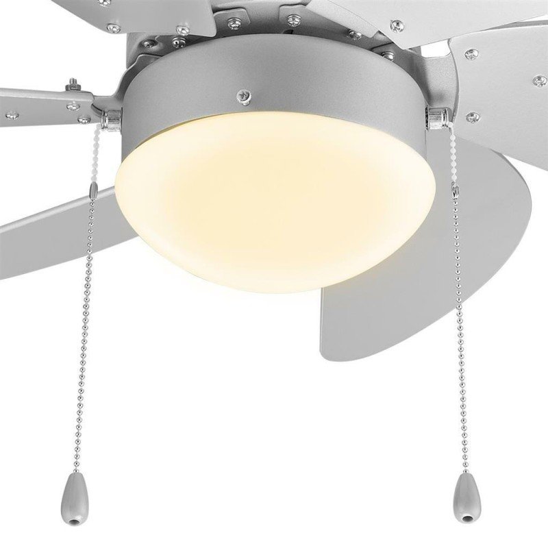 Tristar Ανεμιστήρας Οροφής 76cm με Φως Ασημί VE-5810 Tristar Ανεμιστήρας Οροφής 76cm με Φως Ασημί VE-5810
