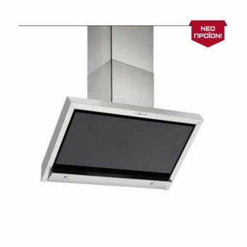 Pyramis Specieto Απορροφητήρας Καμινάδα 90cm Inox-Black