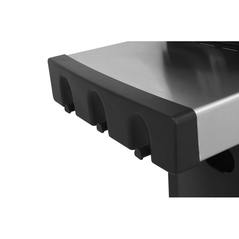 Thermogatz Ψησταριά Υγραερίου Σχάρας 52x46εκ. με 3 Εστίες 14kW και Πλαϊνό Μάτι 03.313.330
