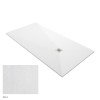 Karag Pietra Bianco Ορθογώνια Ντουζιέρα Τεχνητής Πέτρας 90x120cm Karag Pietra Bianco Ορθογώνια Ντουζιέρα Τεχνητής Πέτρας 90x120cm