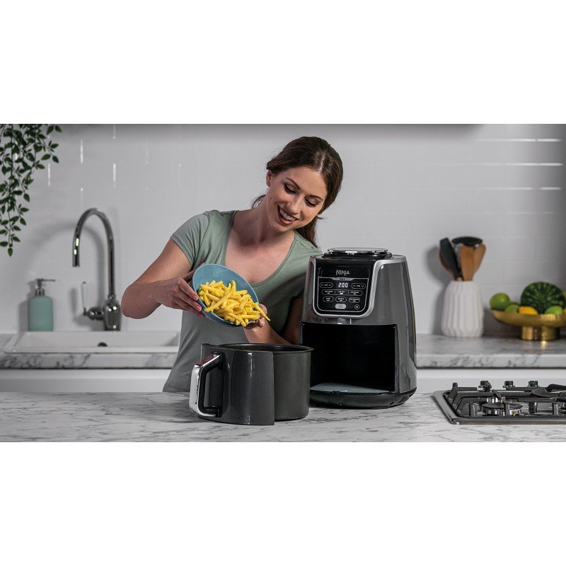 Ninja Air Fryer με Wi-Fi 5.2lt Γκρι AF160EU