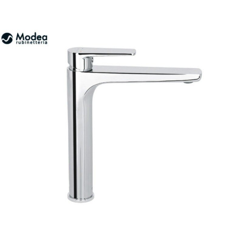 Viospiral Optima Plus 00-2508 Αναμεικτική Μπαταρία Νιπτήρα Ψηλή Ασημί