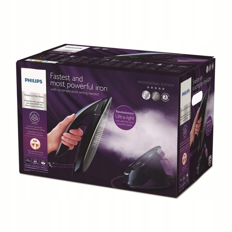 Philips PerfectCare Elite GC9650/80 Σύστημα Σιδερώματος Πίεσης 7.5bar με Δοχείο 1.8lt Philips PerfectCare Elite GC9650/80 Σύστημα Σιδερώματος Πίεσης 7.5bar με Δοχείο 1.8lt