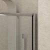Karag New Flora 500 NFL500120 Διαχωριστικό Ντουζιέρας με Συρόμενη Πόρτα 120x180cm Clear Glass