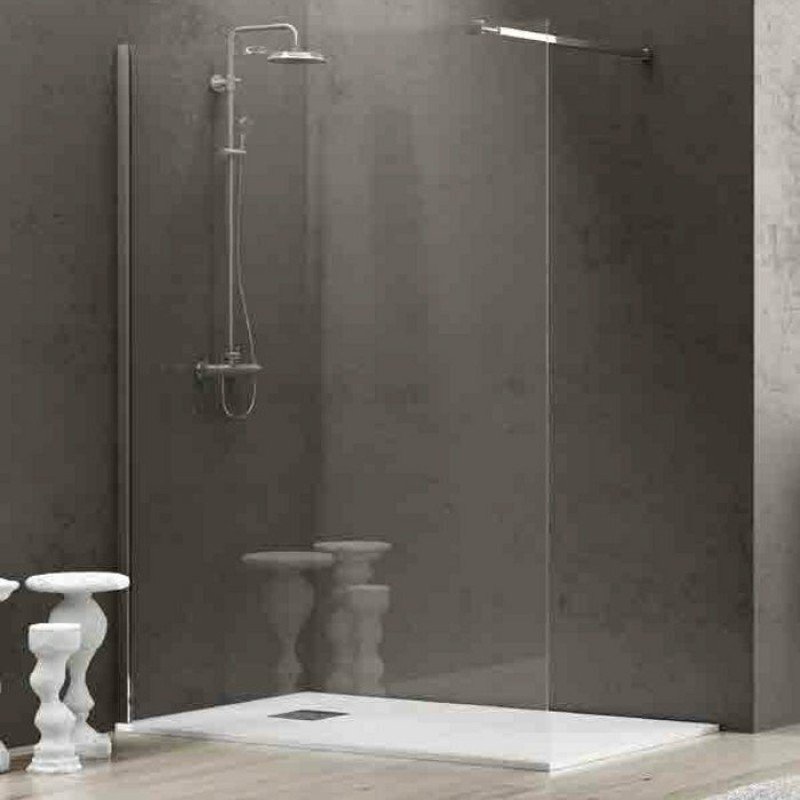 Karag Walkin 1 WAL1C70 Διαχωριστικό Ντουζιέρας 70x200cm Clear Glass Cromo Karag Walkin 1 WAL1C70 Διαχωριστικό Ντουζιέρας 70x200cm Clear Glass Cromo
