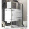 Karag New Flora 500 NFLS500120 Διαχωριστικό Ντουζιέρας με Συρόμενη Πόρτα 120x180cm Serigrafato