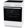 Gorenje GEC6A41WC Κουζίνα 71lt με Κεραμικές Εστίες Π60εκ. Λευκή