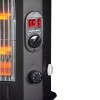 Kumtel KS 2710 KS-2710 Σόμπα Χαλαζία με Θερμοστάτη 2800W Black