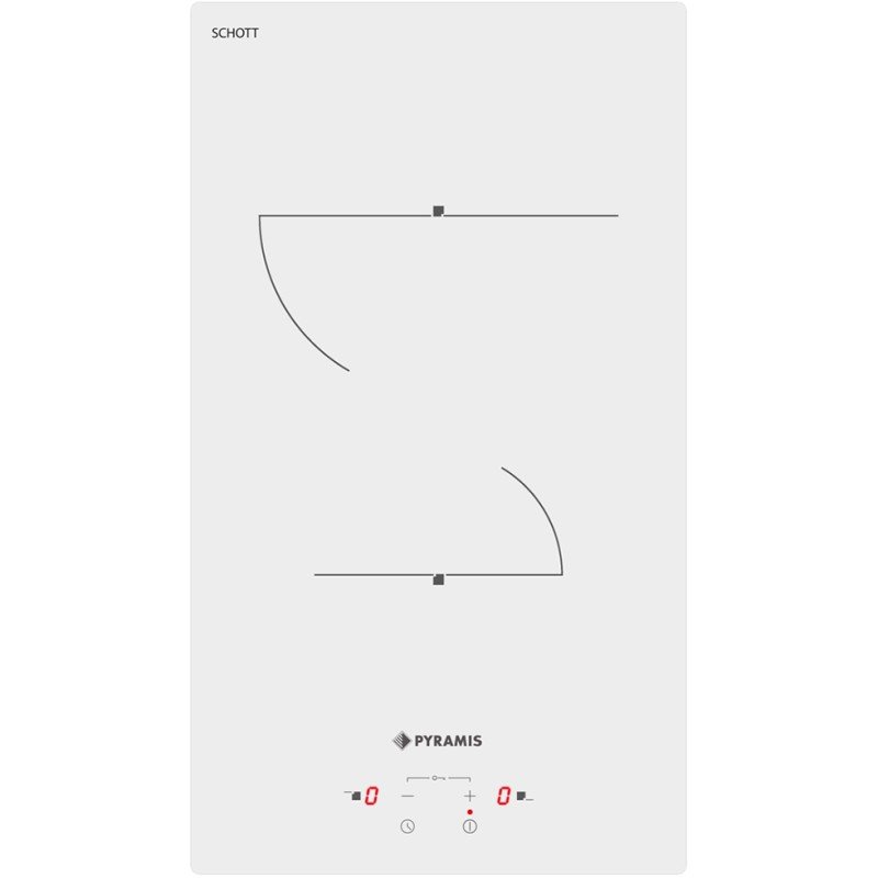 Pyramis PHC31210FMW Domino Κεραμική Εστία Αυτόνομη 29x51εκ. Pyramis PHC31210FMW Domino Κεραμική Εστία Αυτόνομη 29x51εκ.