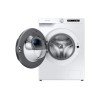 Samsung Πλυντήριο Ρούχων 8kg με Τεχνολογία Ατμού 1400 Στροφών Ecobubble WW80T554DAW/S6