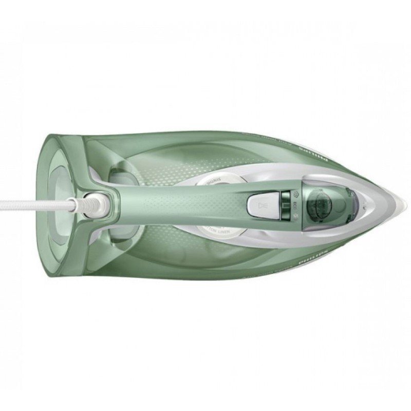 Philips Σίδερο Ατμού 2600W με Αντικολλητική Πλάκα και Συνεχόμενη Παροχή 45gr/min Green DST7012/70 Philips Σίδερο Ατμού 2600W με Αντικολλητική Πλάκα και Συνεχόμενη Παροχή 45gr/min Green DST7012/70