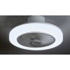 Gruppe LDGD046 Ανεμιστήρας Οροφής 46cm με Φως και Τηλεχειριστήριο Λευκός
