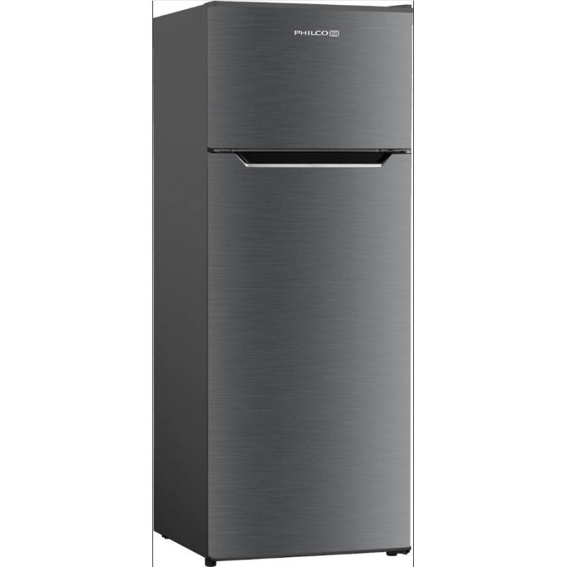 Philco Ψυγείο Δίπορτο 206lt Υ143xΠ55xΒ55εκ. Inox PRD-222XE