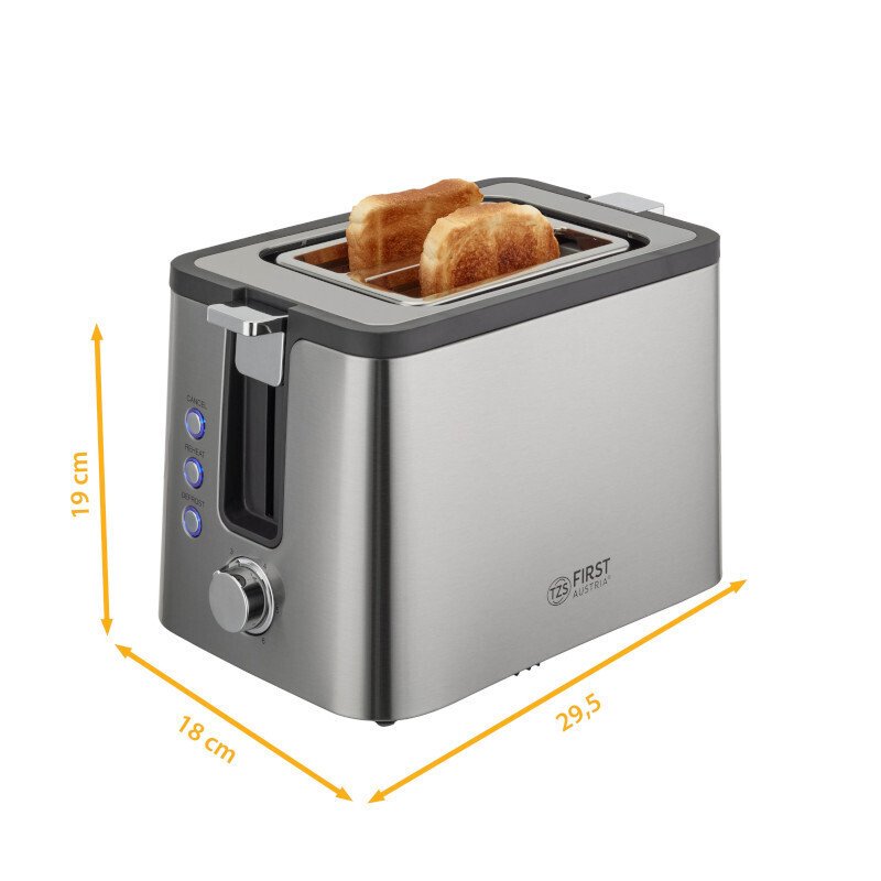 First Austria FA-5369-5 Φρυγανιέρα 2 Θέσεων 800W Inox