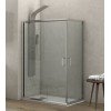 Karag New Flora 100 Καμπίνα Ντουζιέρας με Συρόμενη Πόρτα 70x110x180cm Serigrafato