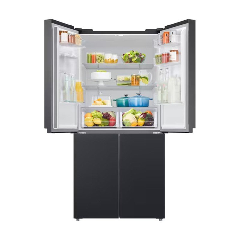 Samsung Ψυγείο Ντουλάπα 488lt NoFrost Υ179.3xΠ83.3xΒ74εκ. Μαύρο RF48A401EB4/EF