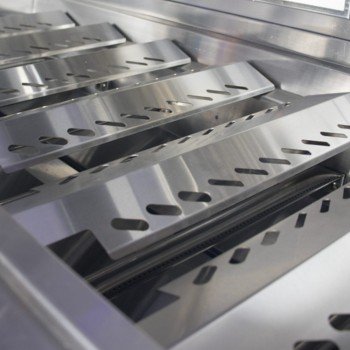 Thermogatz TGH-BI-B8B-G Ψησταριά Υγραερίου Σχάρας 96x45.5εκ. με 6 Εστίες 26.7kW και Μάτι Υπερύθρων