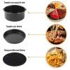 HomeVero Φόρμα Μαγειρέματος από Μέταλλο για Air Fryer HV-AF20SET
