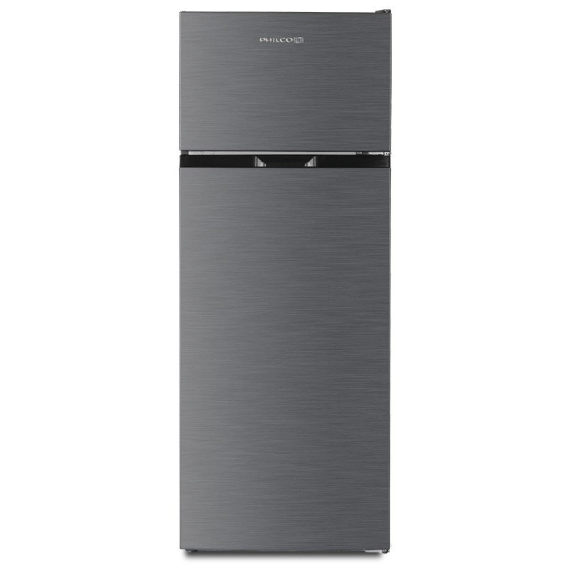 Philco Ψυγείο Δίπορτο 206lt Υ143xΠ55xΒ55εκ. Inox PRD-222XE