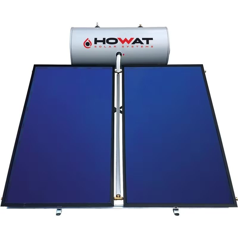 Howat Max Ηλιακός Θερμοσίφωνας 300 λίτρων Glass Τριπλής Ενέργειας με 5τ.μ. Συλλέκτη