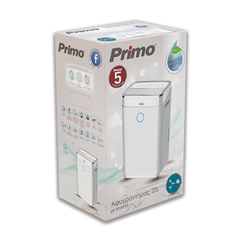 Primo PRDH-45007 Αφυγραντήρας 20lt