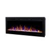 Hitense  Beverly Hills-50 Επιτοίχιο Ηλεκτρικό Τζάκι 1600W 128x14cm 