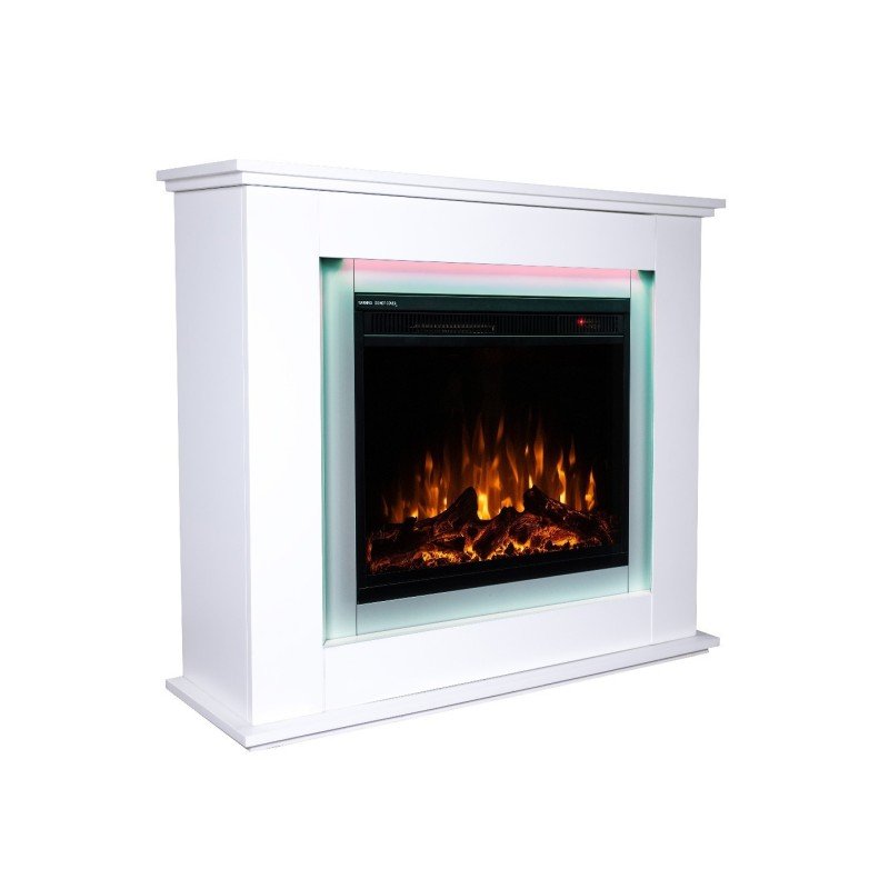Hitense Athens De Lux Επιδαπέδιο Ηλεκτρικό Τζάκι 2000W 101x27.9cm Γκρι