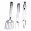 Bormann BBQ1007 Σετ Εργαλείων BBQ με Σπάτουλα, Πιρούνα και Τσιμπίδα 024422