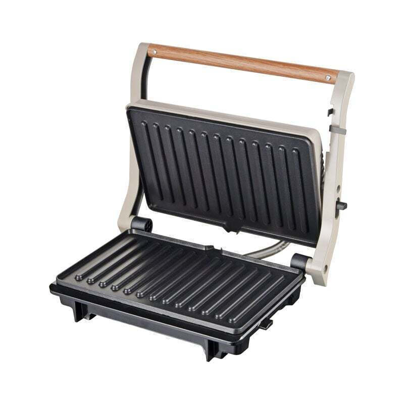 Primo PRPT-40493 Τοστιέρα για 2 Τοστ 1000W Γκρι
