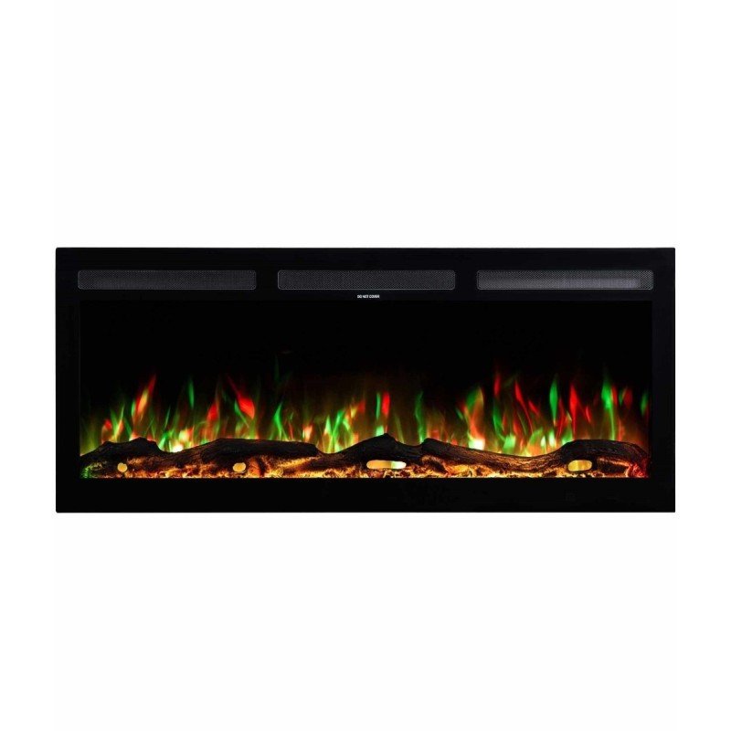 Hitense Επιτοίχιο Ηλεκτρικό Τζάκι 1600W 152.4x12.7cm Γκρι SUPERIOR-60