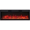 Hitense Επιτοίχιο Ηλεκτρικό Τζάκι 1600W 152.4x12.7cm Γκρι SUPERIOR-60